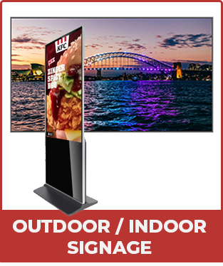 Mitsumaru Indoor Outdoor Display