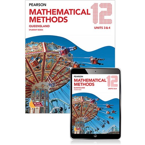 9781488621420 - Pearson Maths Methods QLD 12 Student Book + eBook ...