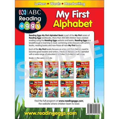 9781742151625 - ABC Reading Eggs My First Alphabet - Kookaburra ...