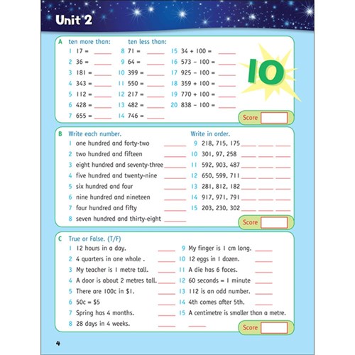 9781742152080 Targeting Mental Maths Ac Year 3