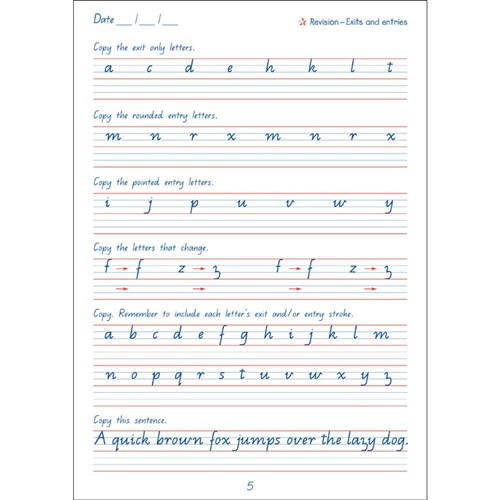 Targeting Handwriting Qld Year 5 Student Book - Kookaburra Educational ...