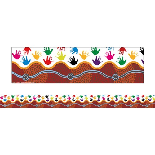 PA540 - Pop Apart Borders - Desert Handprints - Kookaburra Educational ...