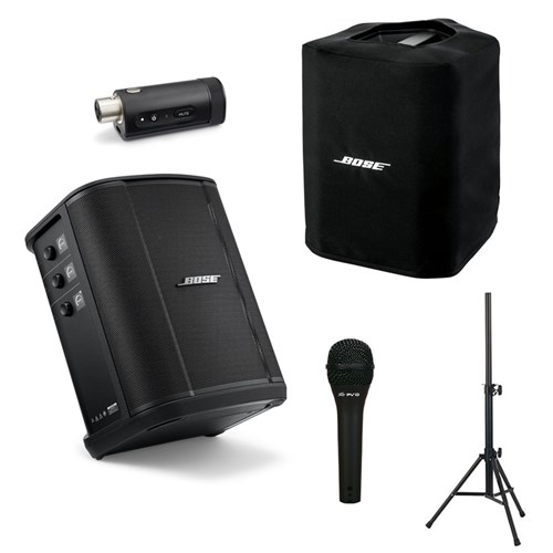 Bose S1 Pro with Battery and Shure SM58 Mic Bundle