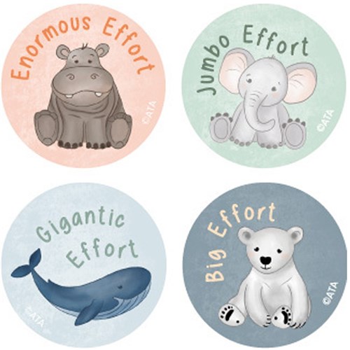 ZAAMS020 - Merit Stickers - Effort - Kookaburra Educational Resources ...