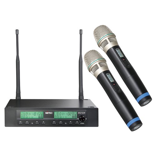 ZAUKMIWM2 Mipro ACT300 Dual Receiver and Dual Wireless Mic