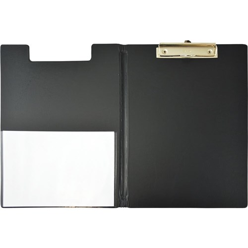 ZBA100401046 - Bantex Clipfolder PVC A4 Black - Kookaburra Educational ...