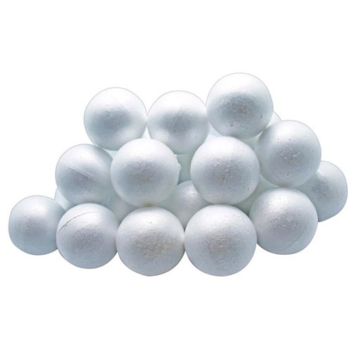 ZCF105428 - Polystyrene Balls 60mm - Kookaburra Educational Resources ...