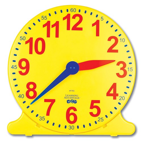 ZECLTCR - Teacher Clock (30cm diameter) - Kookaburra Educational ...