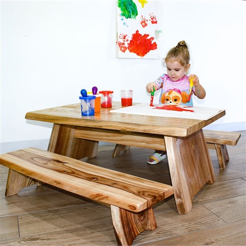 the range table and bench