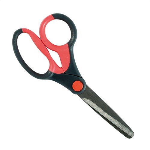 ZMISCR100 - Micador Sizzle Scissors Soft Touch Red 130mm - Kookaburra ...