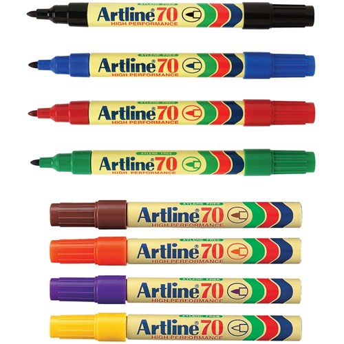 artline permanent markers