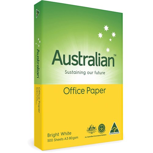 ZSP162123 - Australian Office Copy Paper A3 80gsm White - Kookaburra  Educational Resources - one of Australia's largest wholesale suppliers for  education