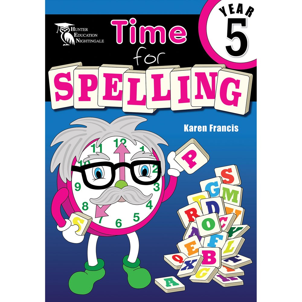 9781922242426 - Time for Spelling Year 5 - Kookaburra Educational