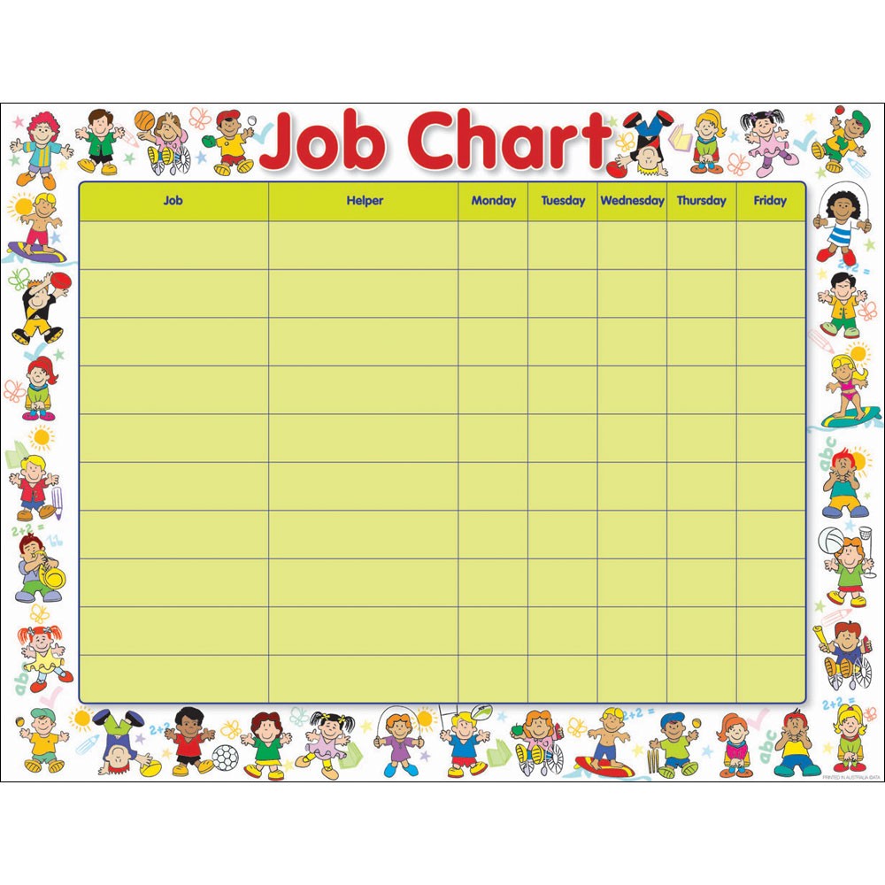 CH6265 Chart Job Chart Kookaburra Educational Resources One Of Australia s Largest