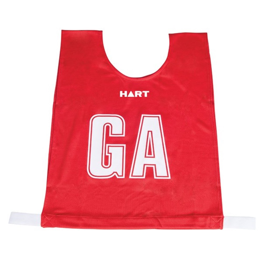 Download ZHS13-308-R - HART Mock Mesh Netball Bib - Junior Red ...