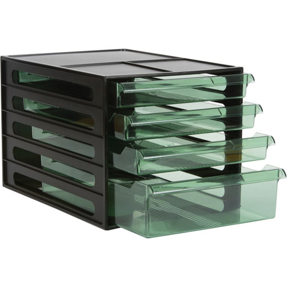 ZPE49778 - Esselte Desktop Filing Drawers A4 4 Drawer Green ...