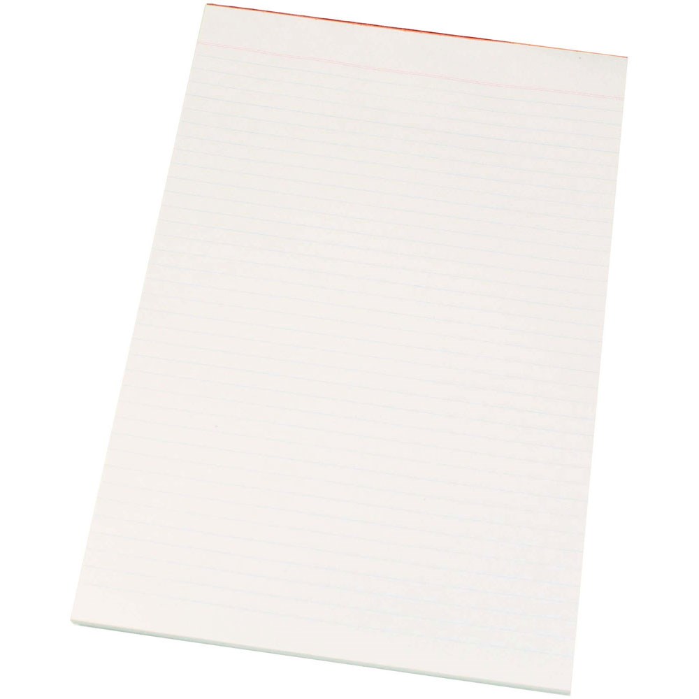 Zqu01840 - Office Pad Bank Paper Foolscap Ruled 90 Leaf - Kookaburra 